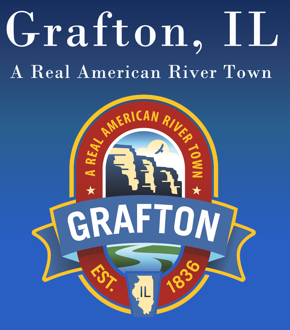 U.S.A. Flag in Grafton Illinois